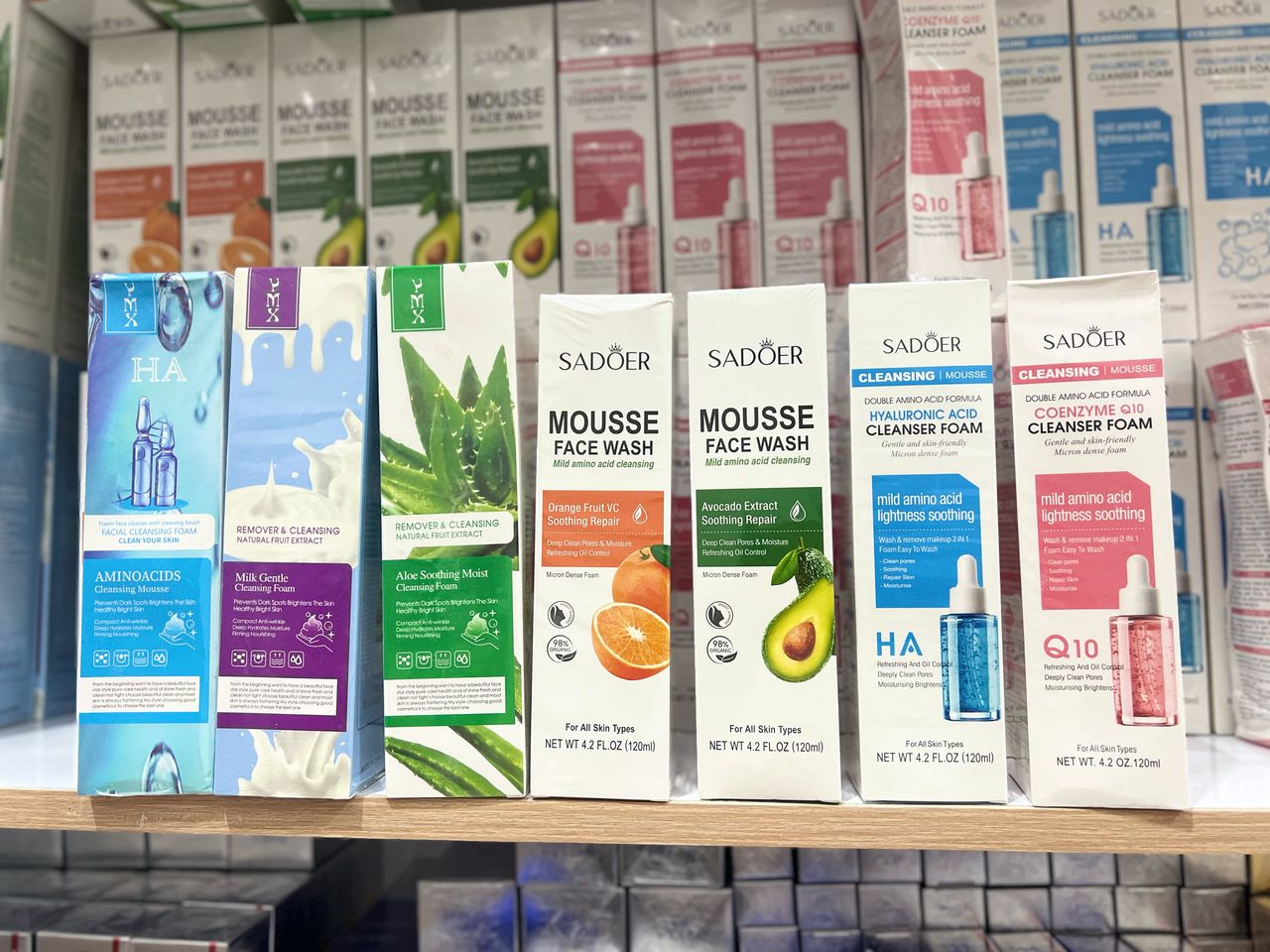 فوم های براش دار چینی سادور درجه یک(تکی)