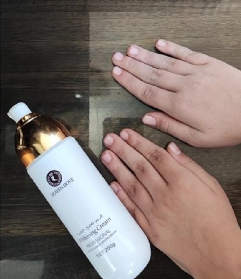 کرم سفیدکننده صورت و بدن برند هیون داو پمپی