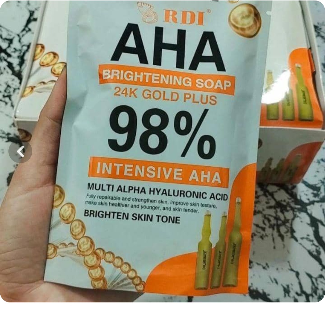 صابون روشن‌کننده گلوتاتیون AHA