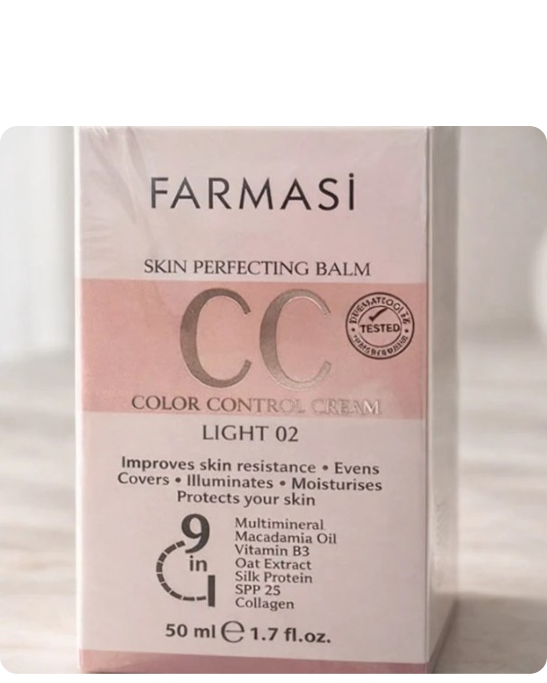 سی سی کرم SPF25 حجم ۵۰ میل از برندسس سی